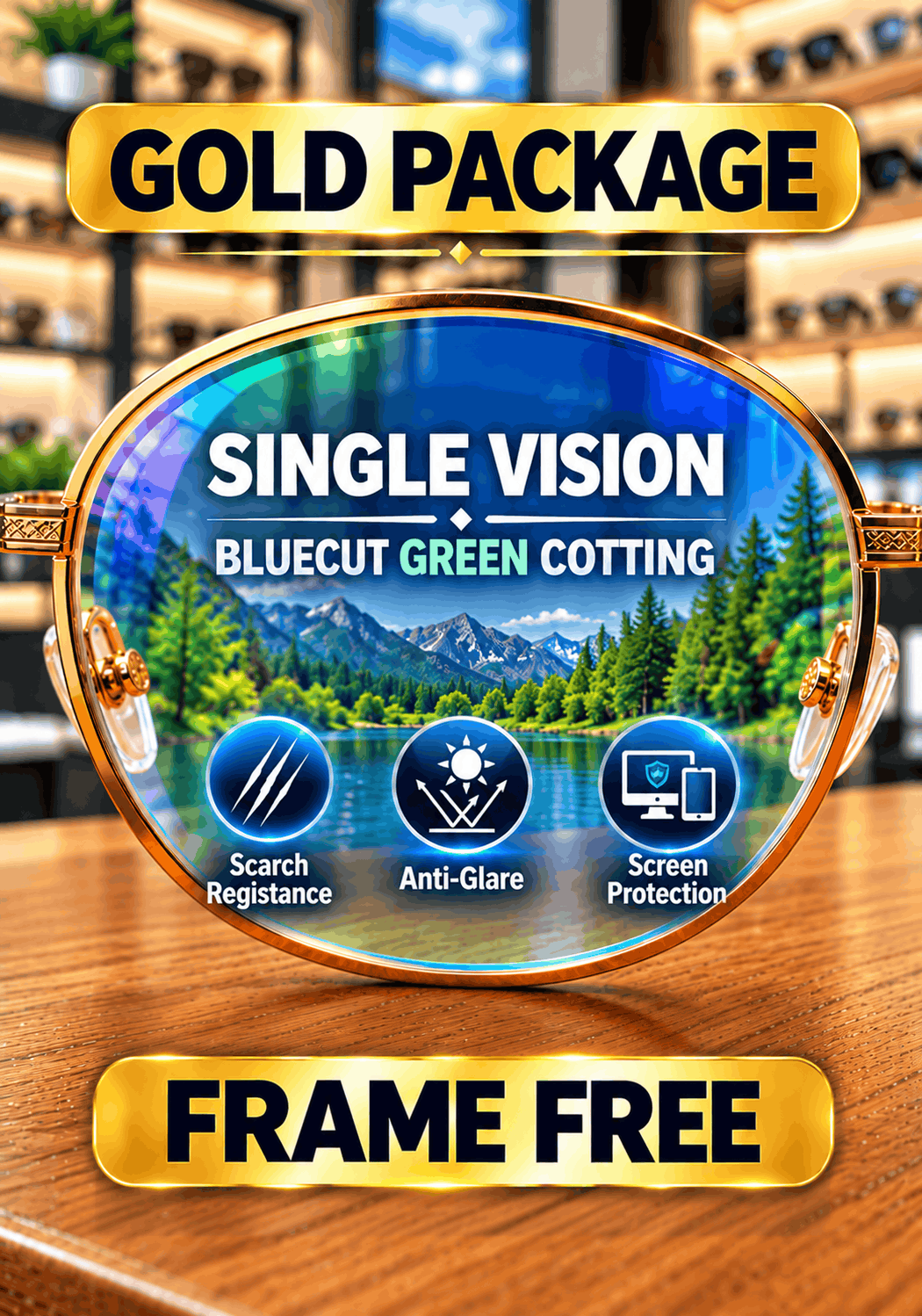 Single Vision - GOLD PACKAGE