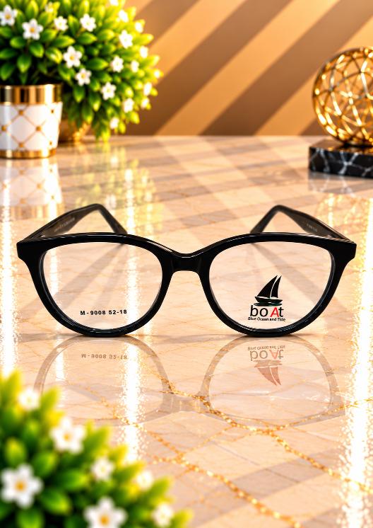 LENSKART STYLE CATEYE SHEET BLACK COLOR FRAME